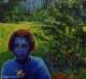 Girl in the Garden ( poem goes wth painting by same name)